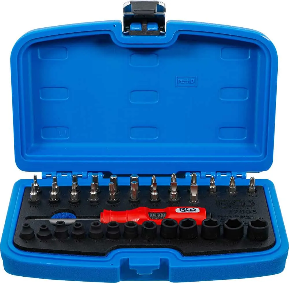 BGS 72005 SLAGSCHROEVENDRAAIER SET | 6,3 MM (1/4″) | 36DELIG