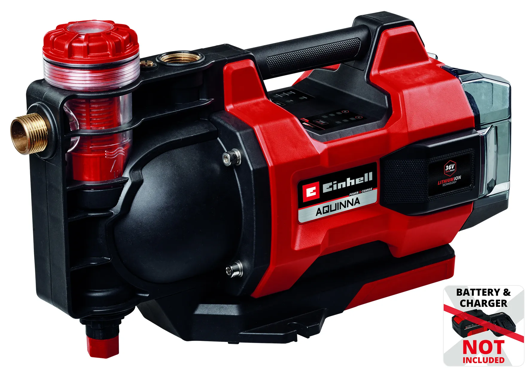 EINHELL AQUINNA 36/38 F LED LI SOLO AUTOMATIC  ACCU TUINPOMP  POWER XCHANGE