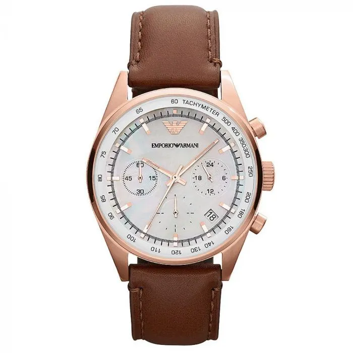 Emporio Armani AR5996 Rose/Bruin 39mm