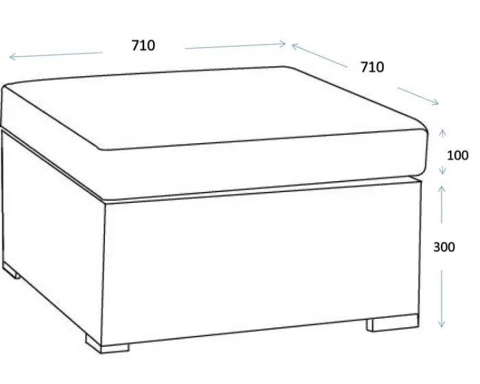 LIGBED WICKER "TRIPOLI" LOUNGESET  BRUIN/GRIJS  PURE GARDEN & LIVING