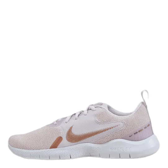 NIKE SCHOENEN WMNS FLEX EXPERIENCE RUN 10 CHAMPAGNE/MTLC RED BRONZELIGH