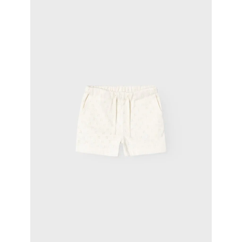 NMFHIMAJA SHORTS LIL 13230645 Coconut Milk