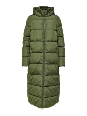 Only Gewatteerde jas ONLANNA X LONG HOOD PUFFER COAT OTW
