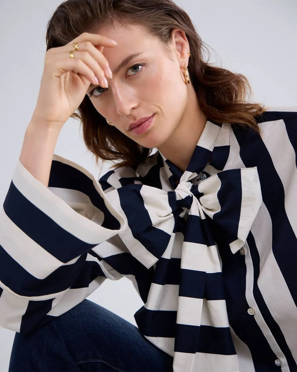 Summum    Blouse lange mouw
