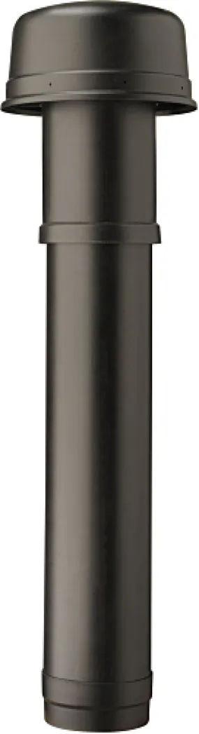 Ubbink Aerfoam dakdoorvoer 186 1230 mm v/aansl. Ø 180 mm zwart