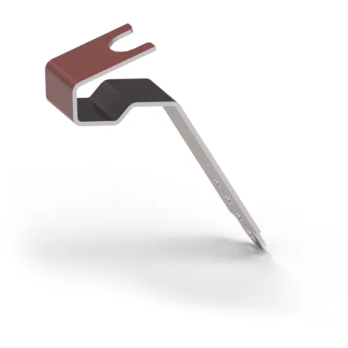 Ubbink vorsthaak 470 256 alum. rood 50 stuks