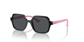 Vogue Eyewear VJ2006 XS (46 - 16)  with Grijs lenses and Zwart frame